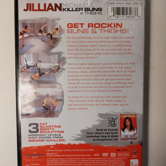 4 Jillian Michael's workout CDs - Picture 6 of 13